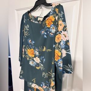 Two piece floral set